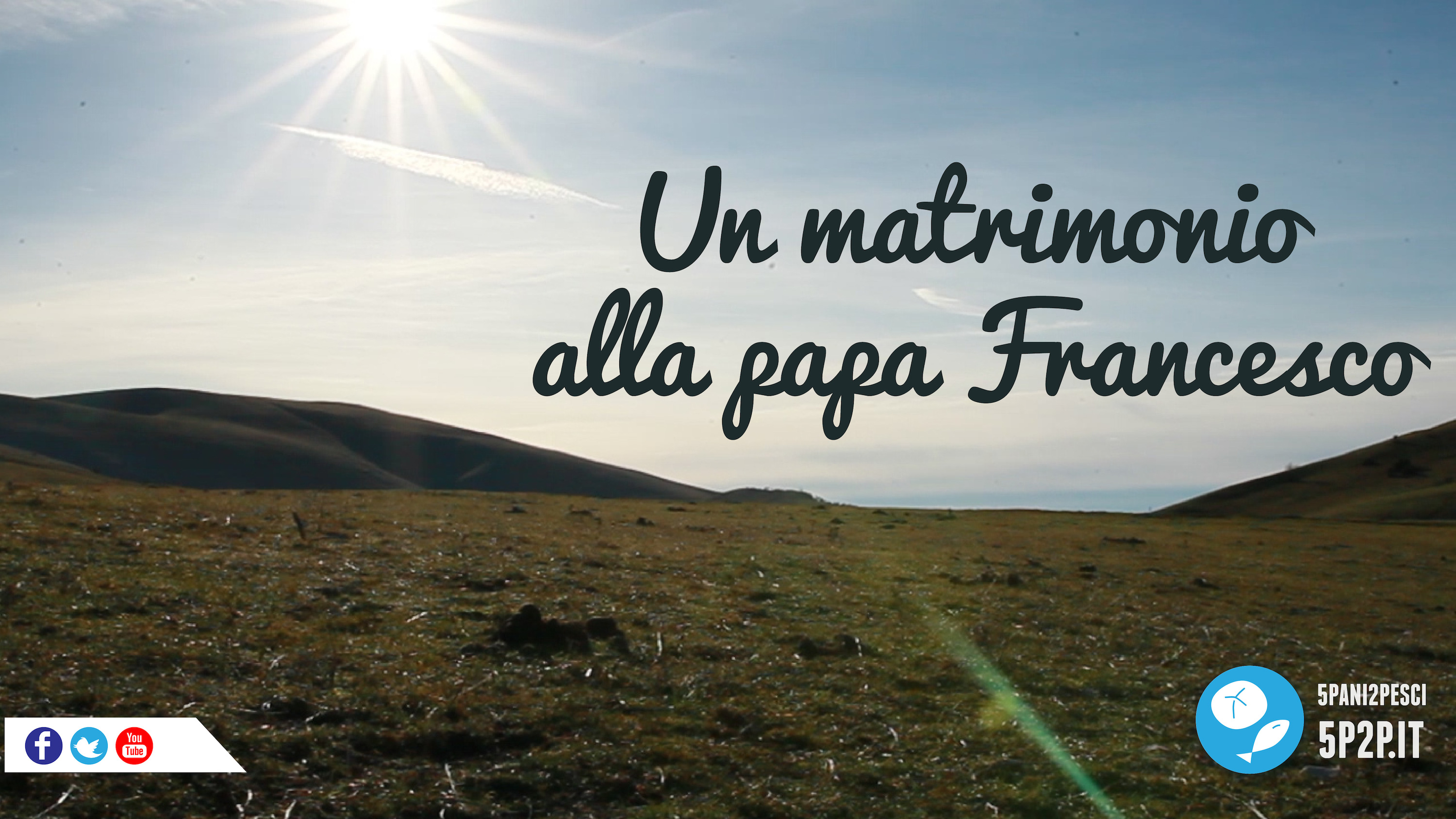 Un matrimonio alla papa Francesco [VIDEO]